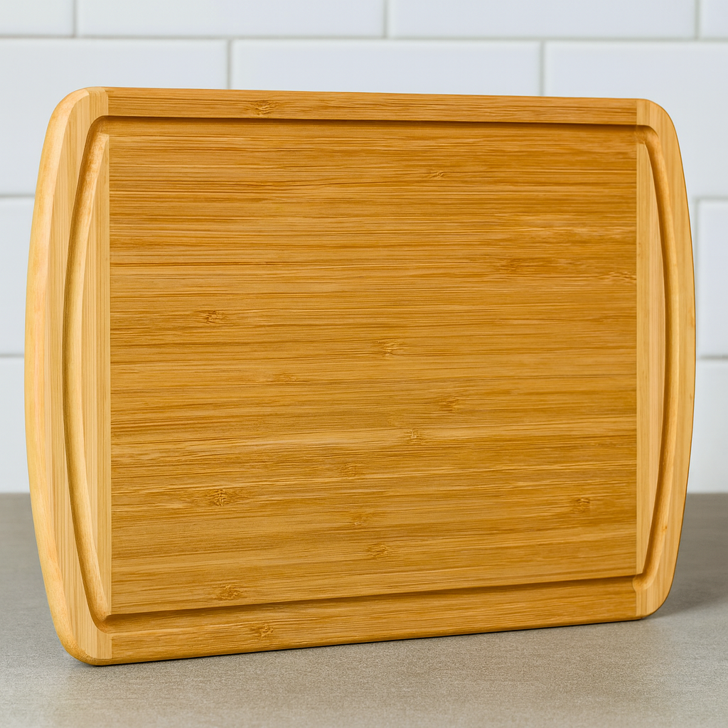 Premium Bamboo Cutting Board – Durable, Eco-Friendly & Elegant Kitchen Essential