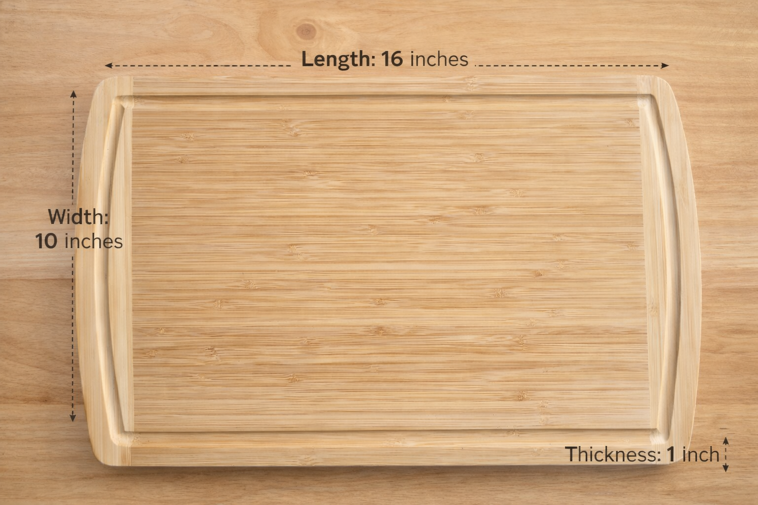 Premium Bamboo Cutting Board – Durable, Eco-Friendly & Elegant Kitchen Essential